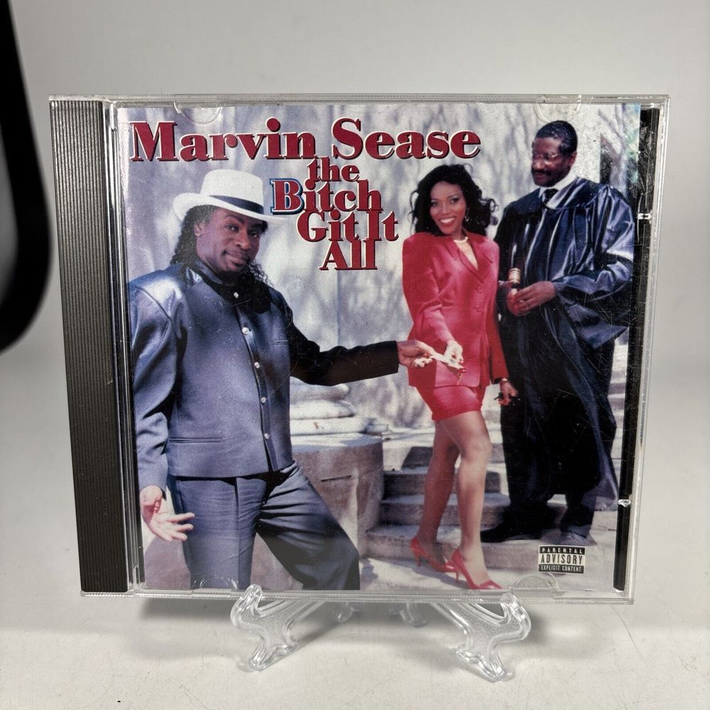 MARVIN SEASE "THE B@&%H GIT IT‎ ALL" (CD) [PA] Contem Blues/Soul/R&B Explicit